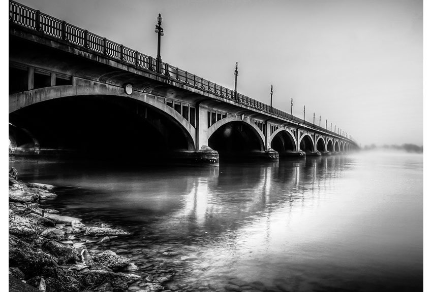 Salvador Rodriguez, Saint Clair Shores, MI. Belle Isle Bridge, 2012.